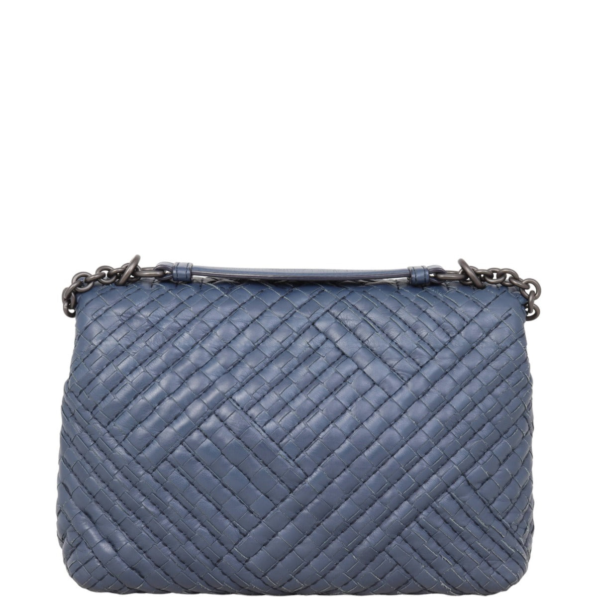 Bottega Veneta Intrecciato Olimpia Shoulder Bag Small
