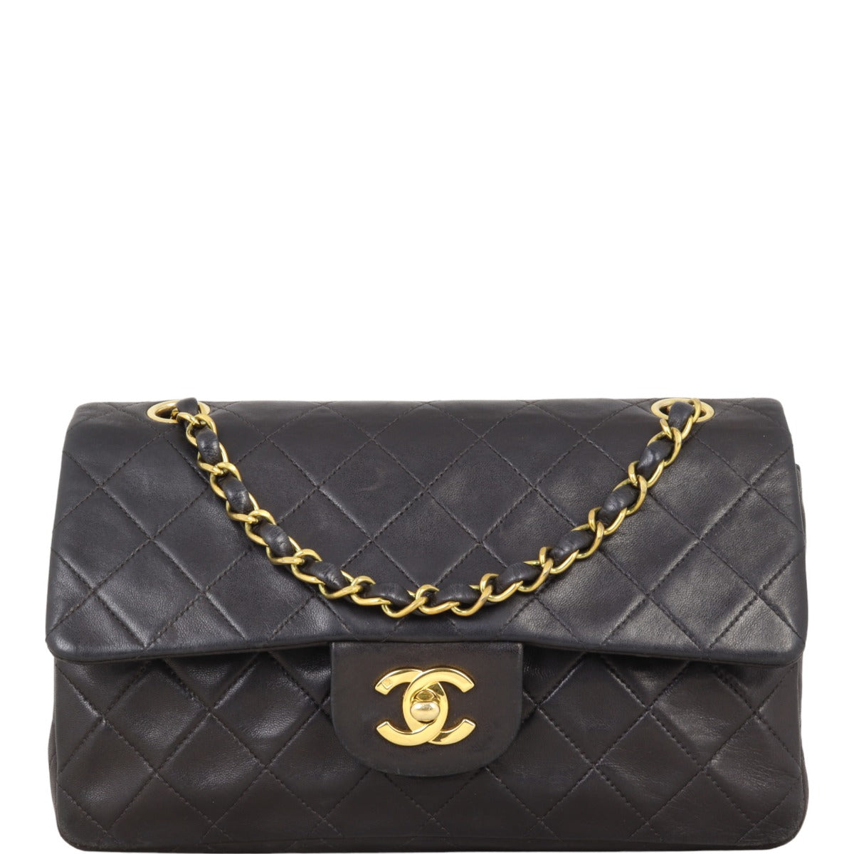 Chanel Classic Double Lambskin Handbag Small Flap