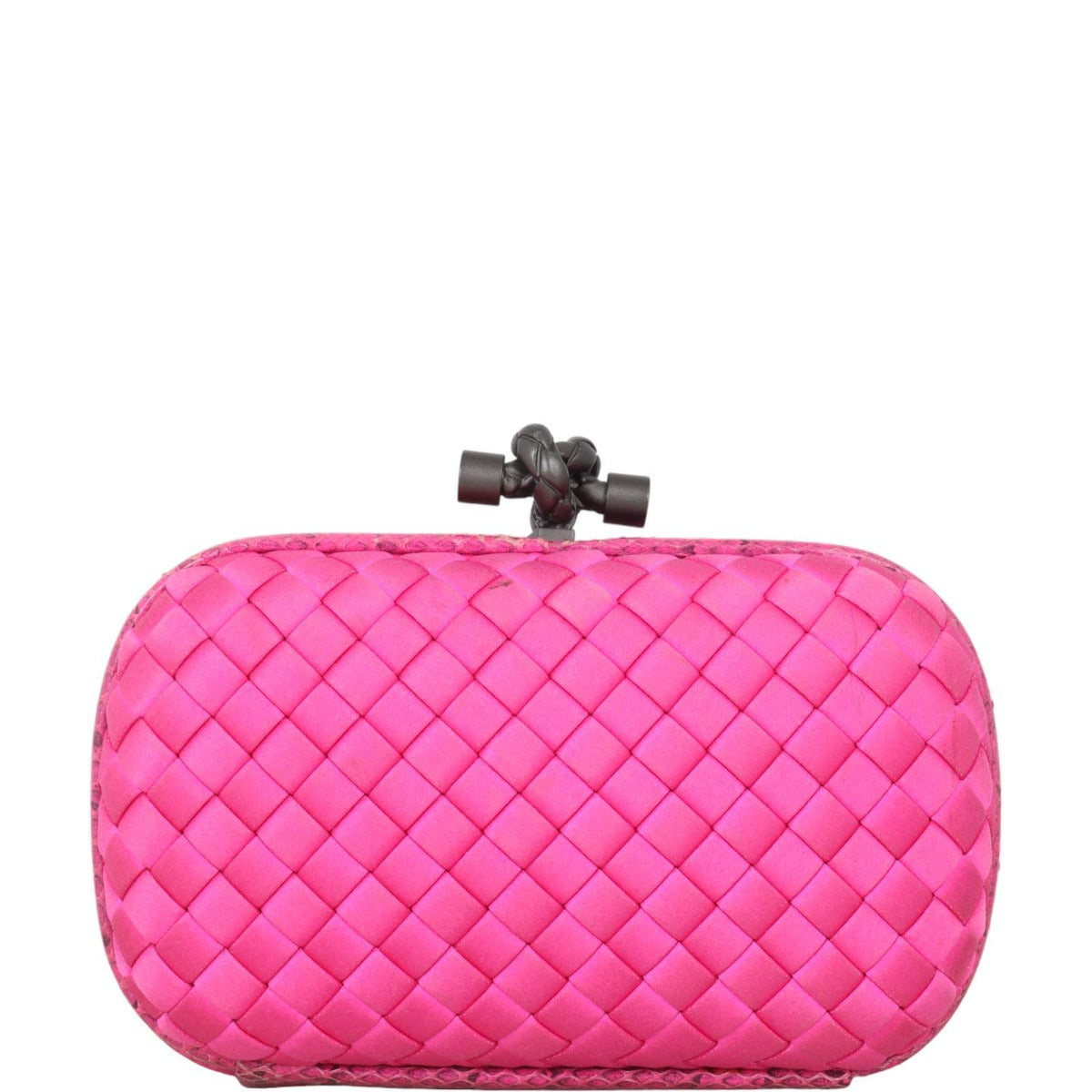Bottega Veneta Knot Lizard Trim Clutch Clutch Bag