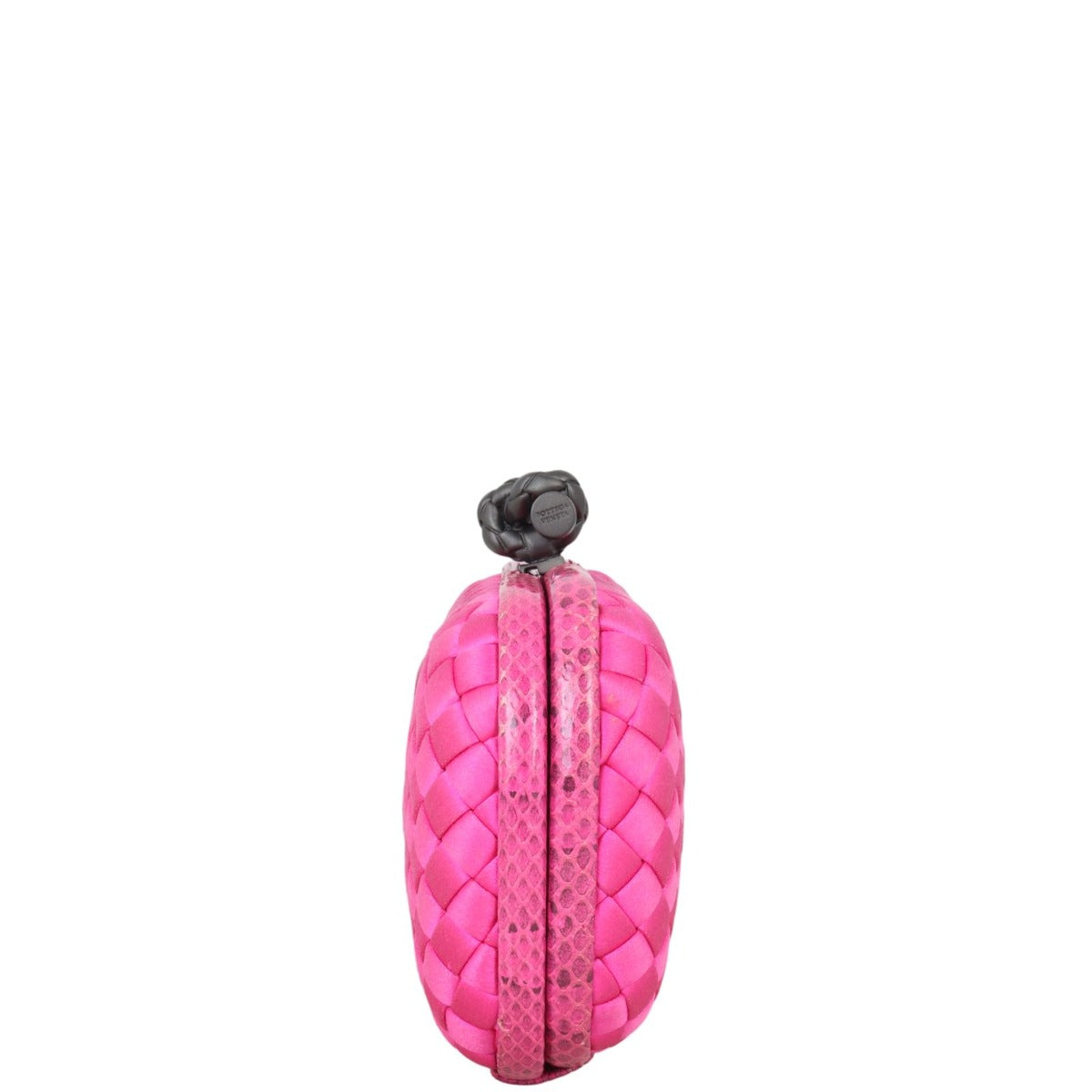 Bottega Veneta Knot Lizard Trim Clutch Clutch Bag