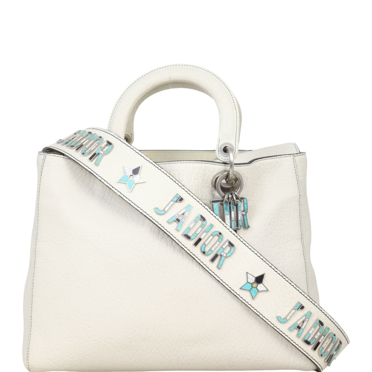 Dior Lady Canyon Grained Lambskin Handbag Large Travel Bag