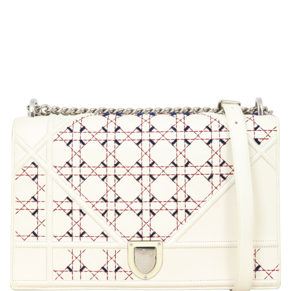 Dior ama Embroidered Handbag Large Travel Bag