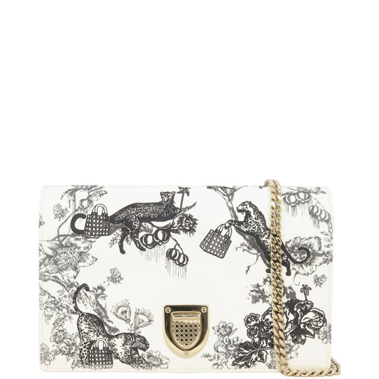 Dior Crossbody Bag ama Toile de Jouy Wallet On Chain Shoulder Bag