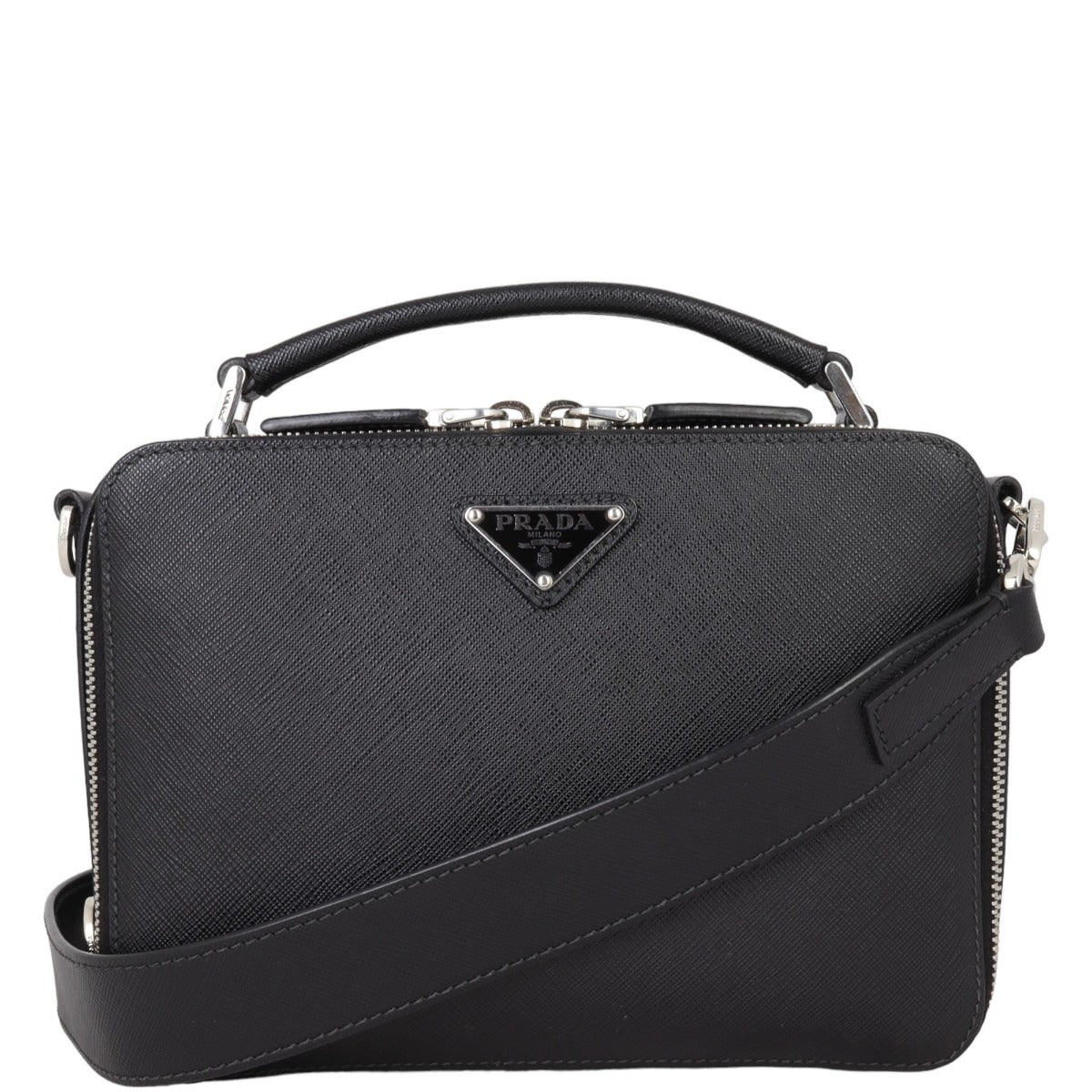 Prada Saffiano Brique Bag Travel Bag