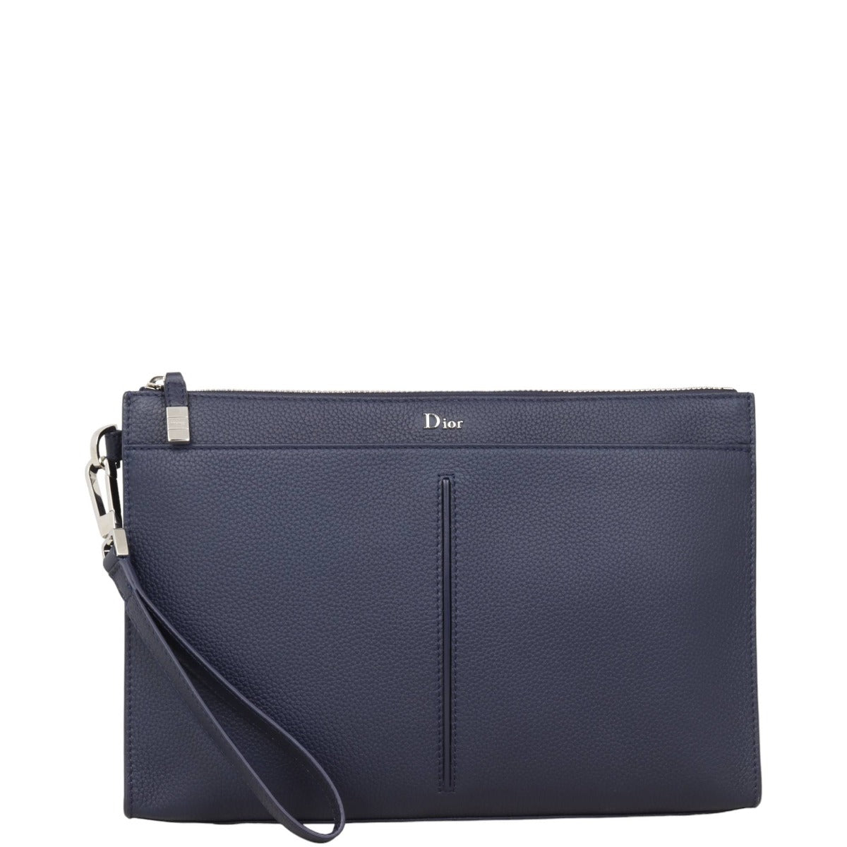 Dior Zipped Wristlet Pouch Handbag Travel Bag