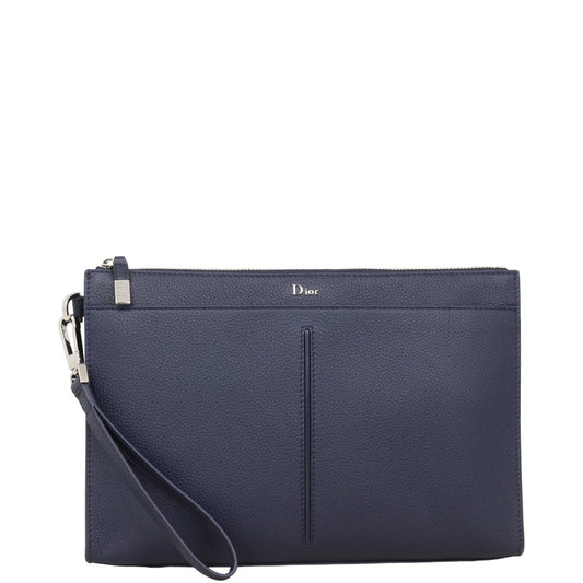 Dior Zipped Wristlet Pouch Handbag Travel Bag