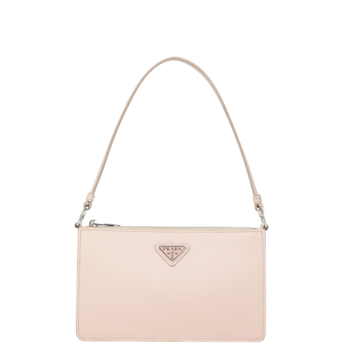 Prada Shoulder Bag Saffiano Pink Mini