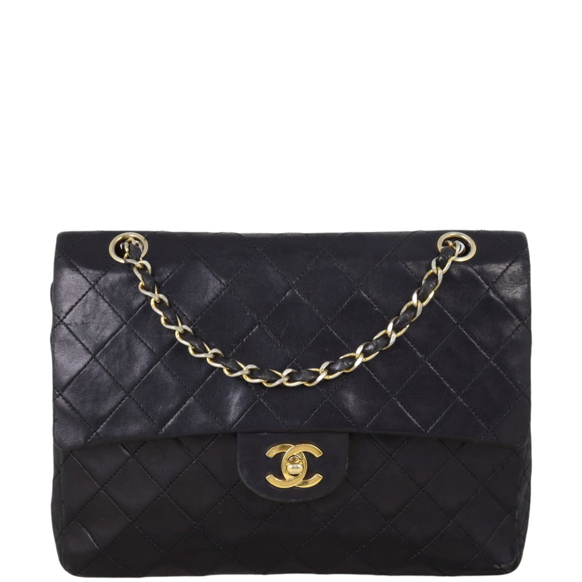 Chanel Classic Double Bag Quilted Black Shoulder Bag