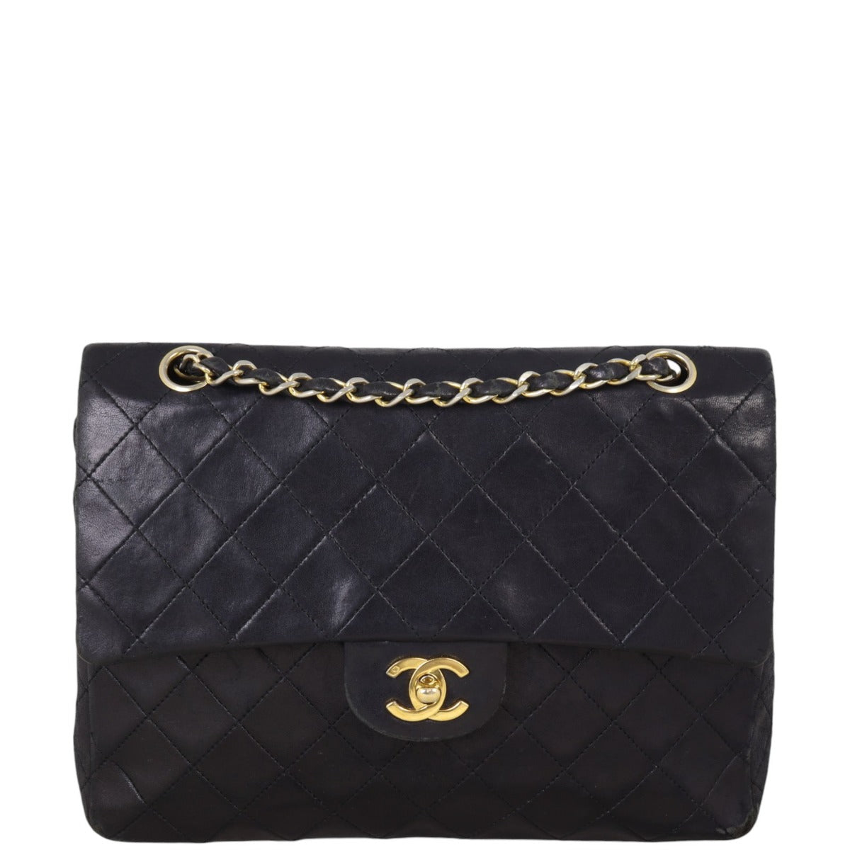 Chanel Classic Double Bag Quilted Black Shoulder Bag