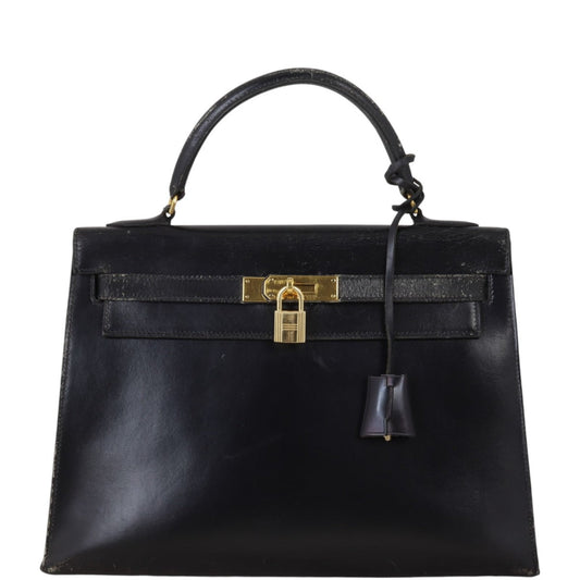 Hermes Kelly Sellier Box Handbag Travel Bag
