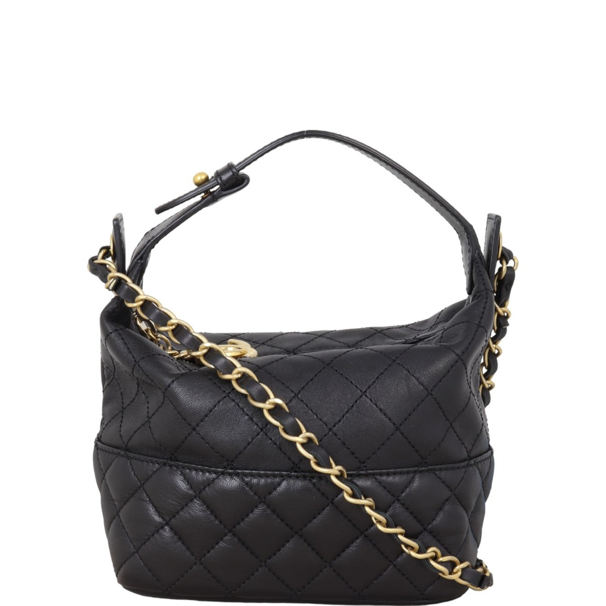 Chanel CC Hobo Bag Quilted