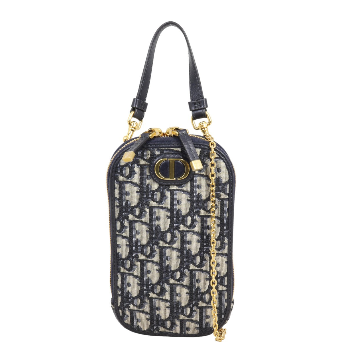 Dior Handbag 30 Montaigne Phone Holder Oblique 3 Canvas