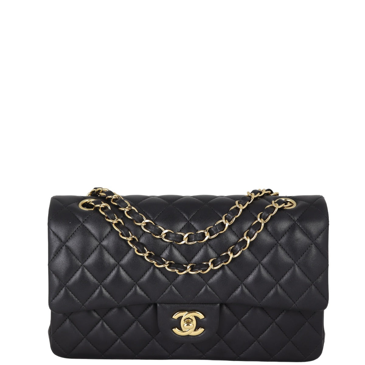 Chanel Classic Double 26 Series Handbag Medium Flap