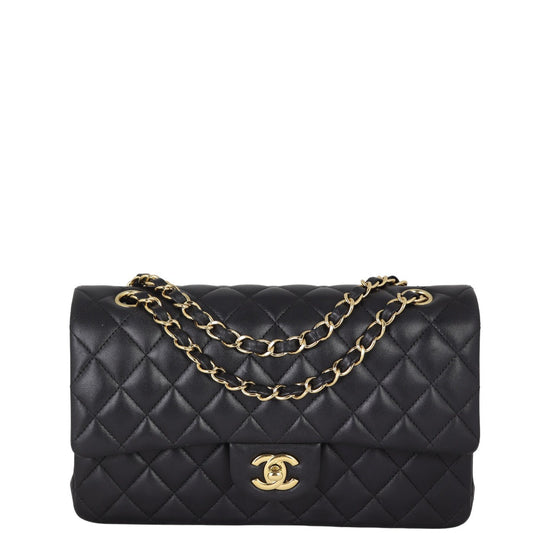 Chanel Classic Double 26 Series Handbag Medium Flap