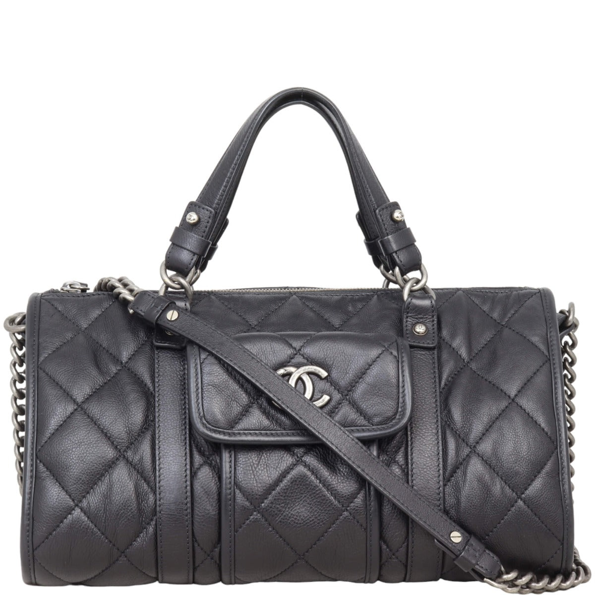 Chanel Riviera Bowling Bag Medium Handbag