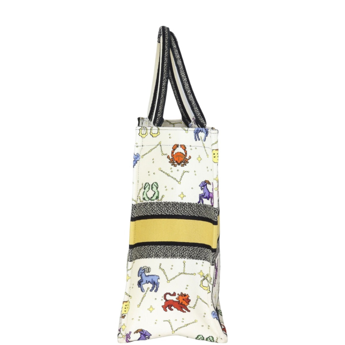 Dior Book Tote Pixel Zodiac Handbag Large Tote Bag