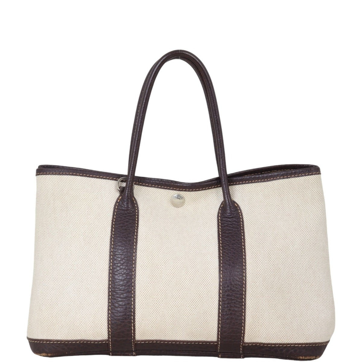 Hermes Garden Party Toile Officier Crossbody Bag
