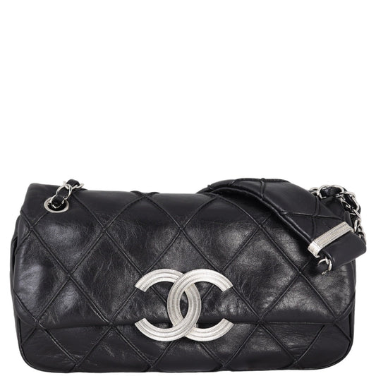 Chanel CC Diamond Stitch Bag Flap Handbag