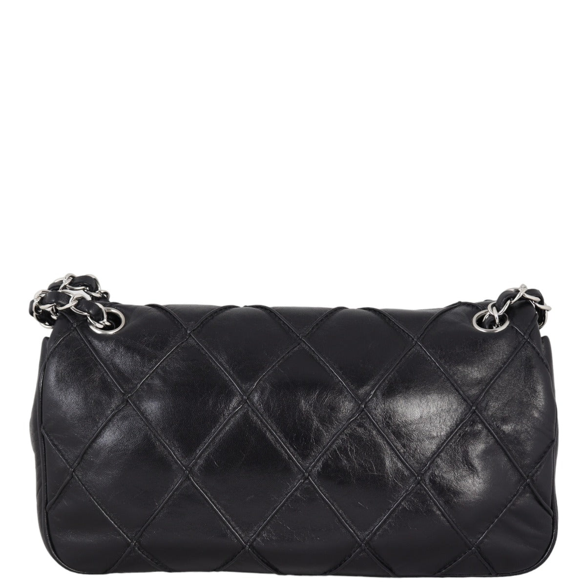 Chanel CC Diamond Stitch Bag Flap Handbag