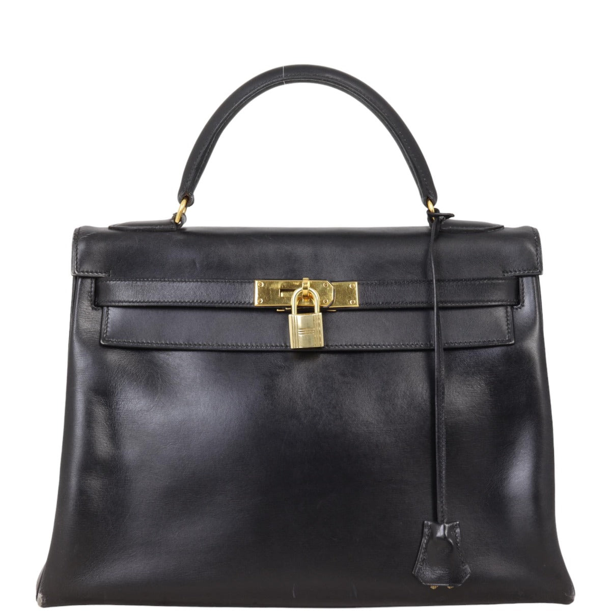 Hermes Kelly Retourne Boxcalf Handbag Travel Bag