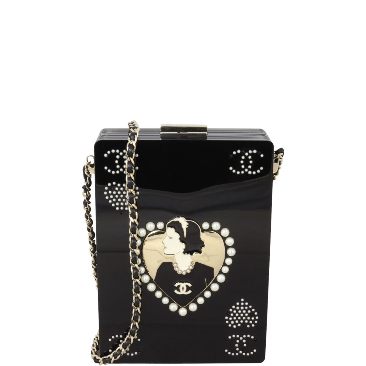 Chanel Card Casino Minaudiere Plexiglass Handbag