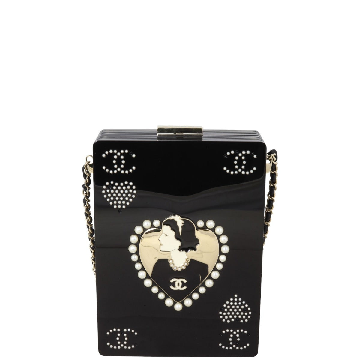 Chanel Card Casino Minaudiere Plexiglass Handbag