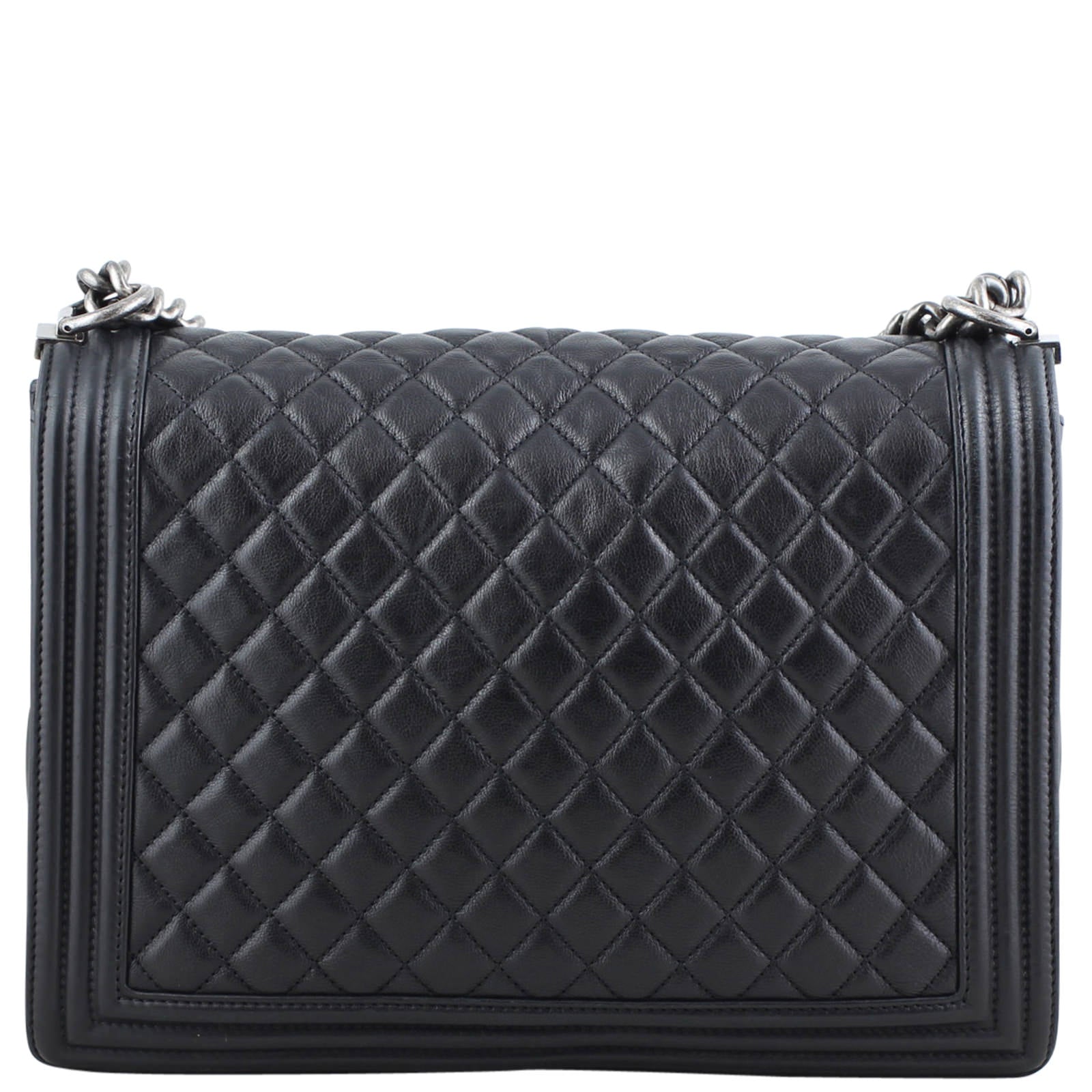 Chanel Boy 17 Series Handbag Black Large