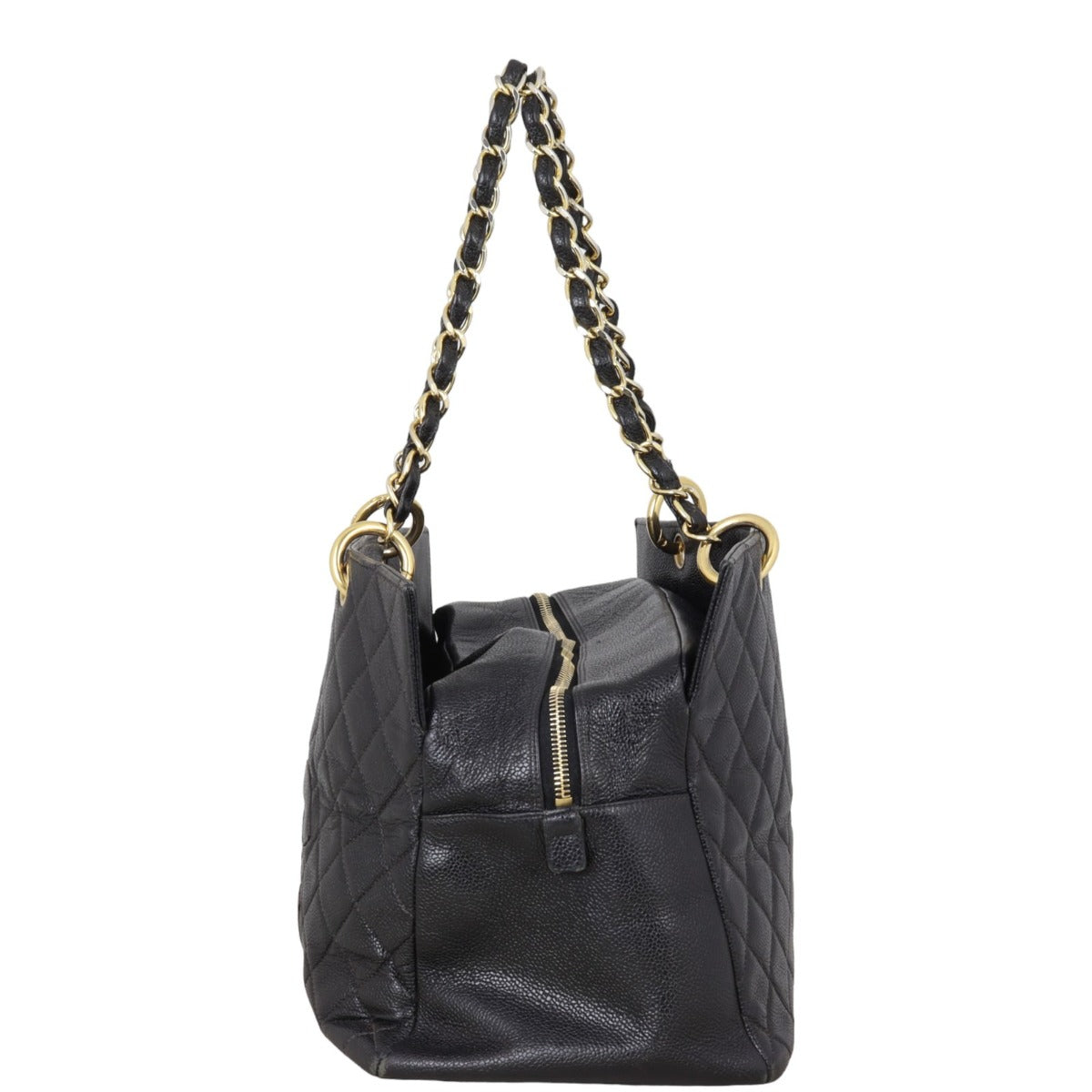 Chanel Grand Timeless Shopping Tote Black Tote Bag