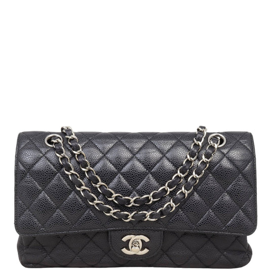 Chanel Classic Double 15 Series Handbag Medium Flap