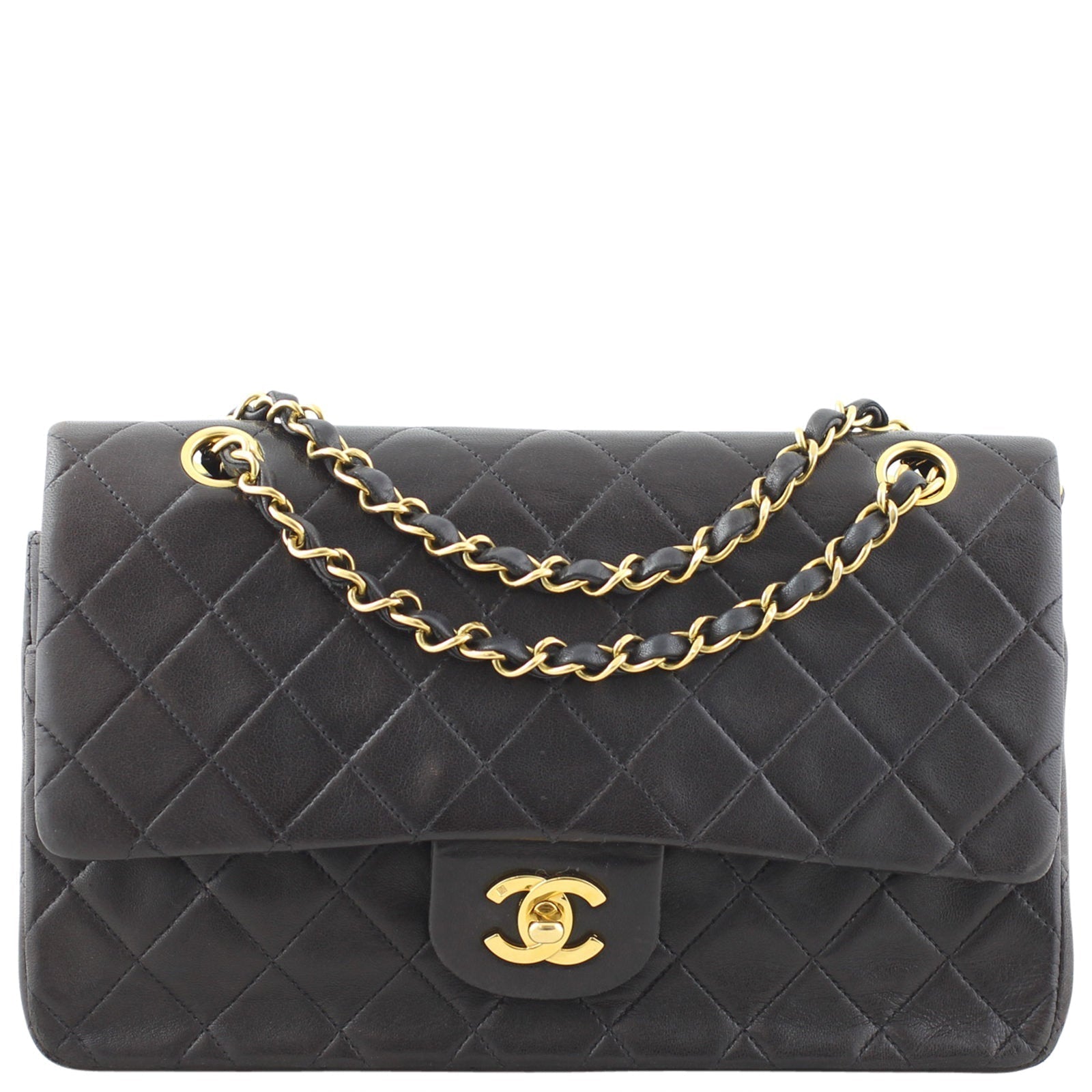 Chanel Classic Double Handbag Medium Flap Medium 673