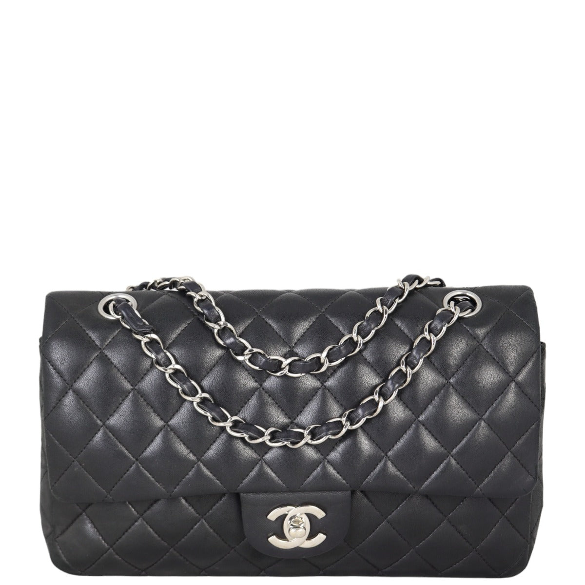 Chanel Classic Double 12 Series Handbag Medium Flap