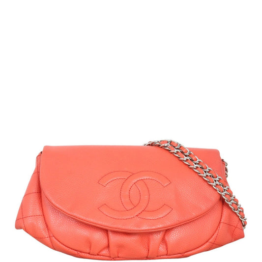 Chanel Timeless Half Moon Bag Flap Handbag