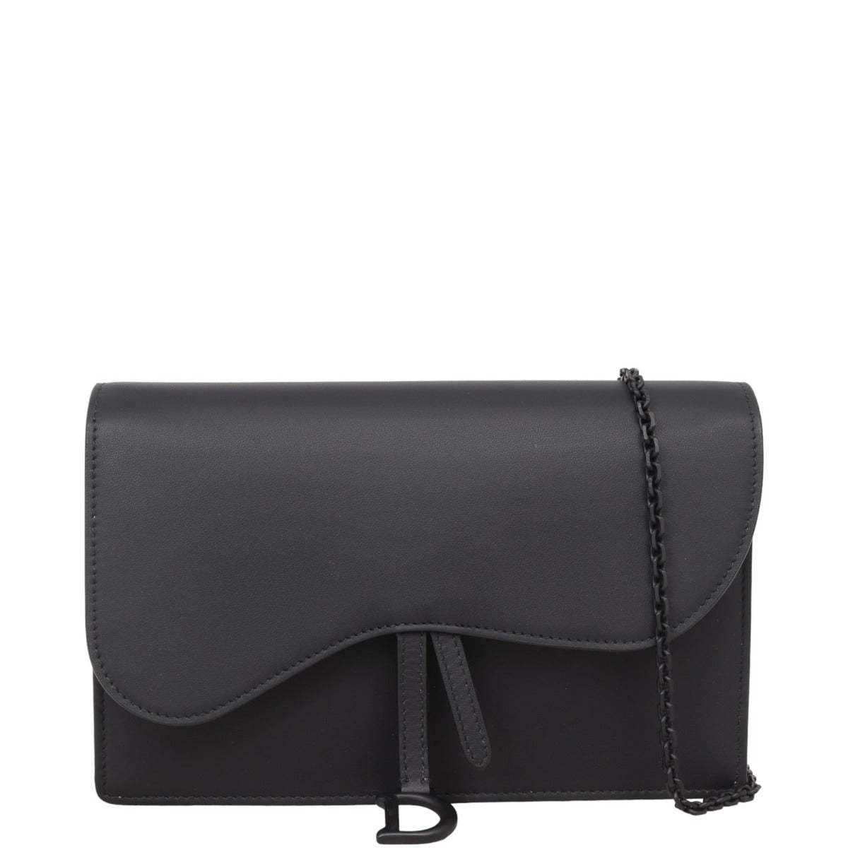 Dior Crossbody Bag Saddle Pouch Wallet on Ultramatte Chain Shoulder Bag