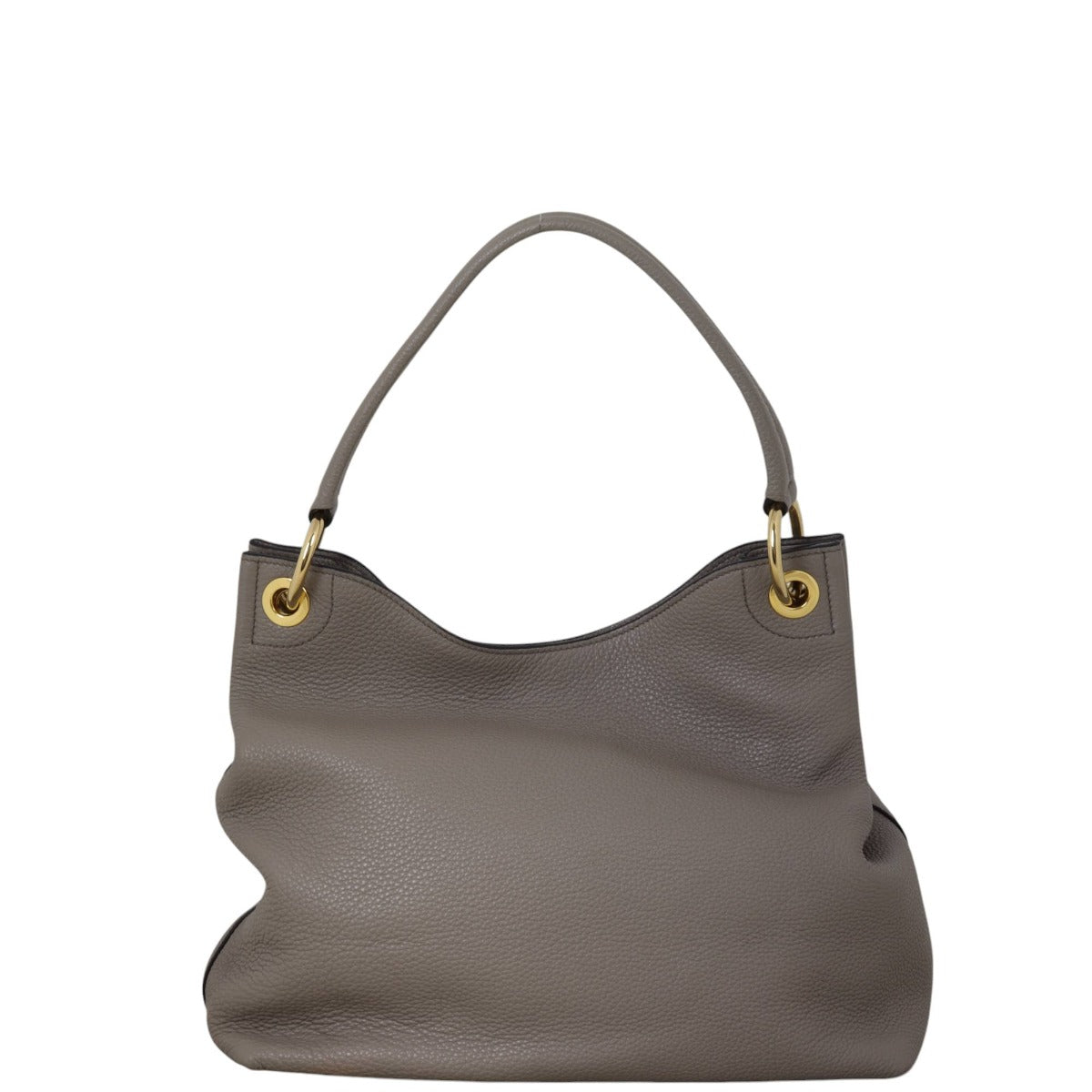 Prada Vitello Daino Embossed Shoulder Bag Logo