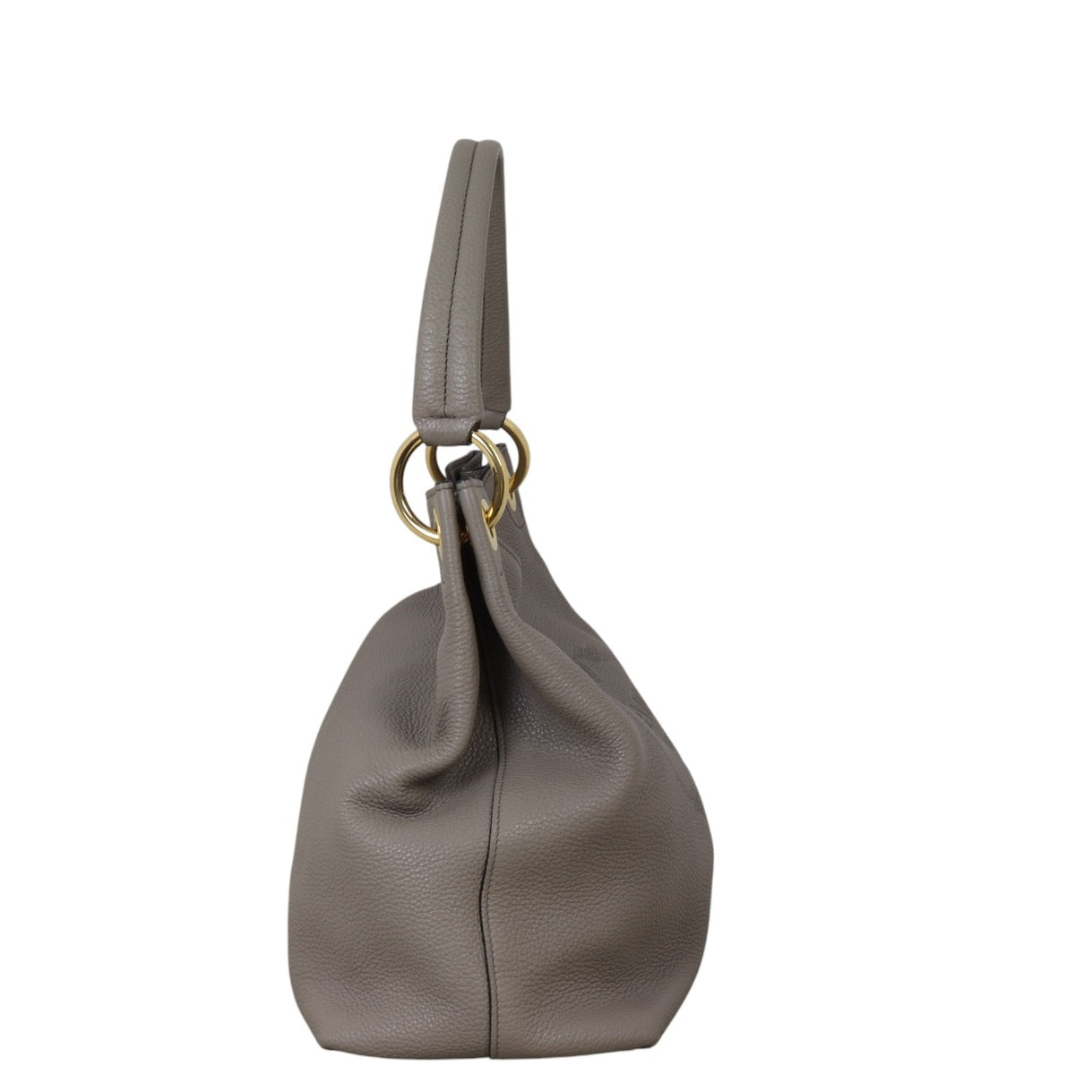 Prada Vitello Daino Embossed Shoulder Bag Logo