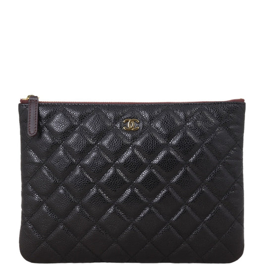 Chanel Classic O-Case Pouch Handbag Small