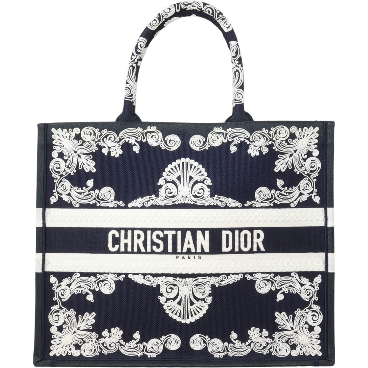 Dior Tote Bag Book Tote Cornely Canvas Large Embroidered