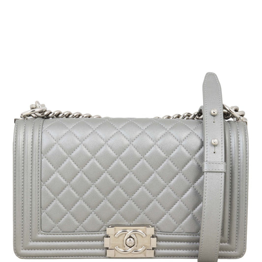 Chanel Boy Old 24 Series Handbag Medium