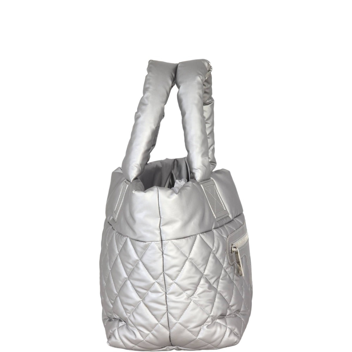 Chanel Coco Cocoon Reversible Tote Grey Tote Bag