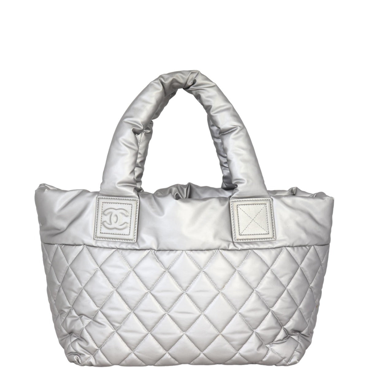 Chanel Coco Cocoon Reversible Tote Grey Tote Bag