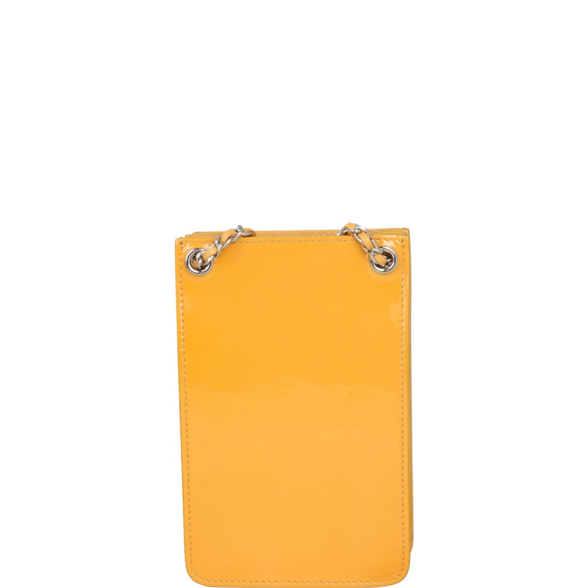 Chanel CC Timeless Phone Holder Patent Handbag
