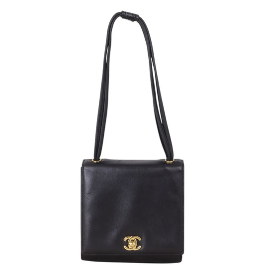 Chanel Square Bag Black Flap Shoulder Bag
