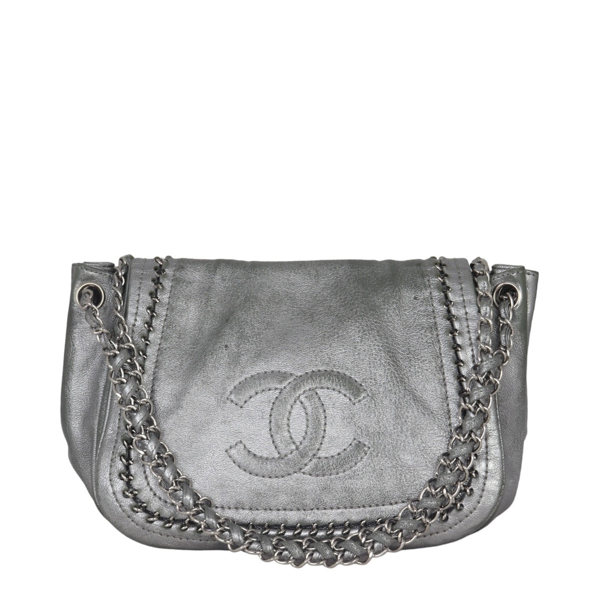 Chanel Luxe Ligne Accordion Bag Flap Handbag Flap Bag18082023