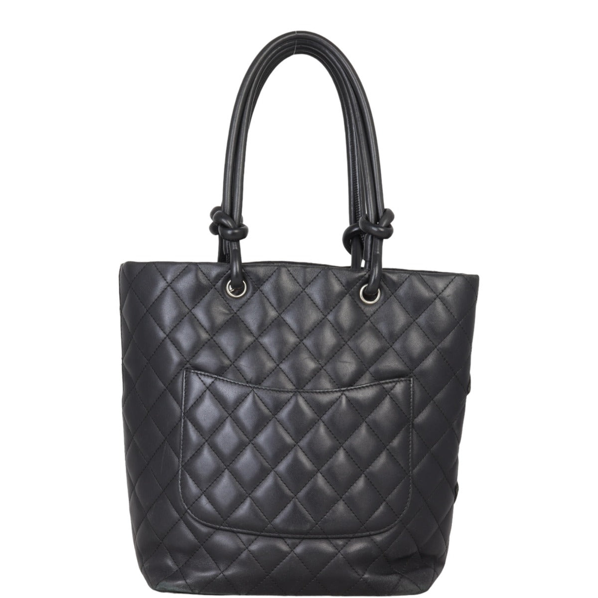 Chanel Ligne Cambon Tote Lambskin Tote Bag