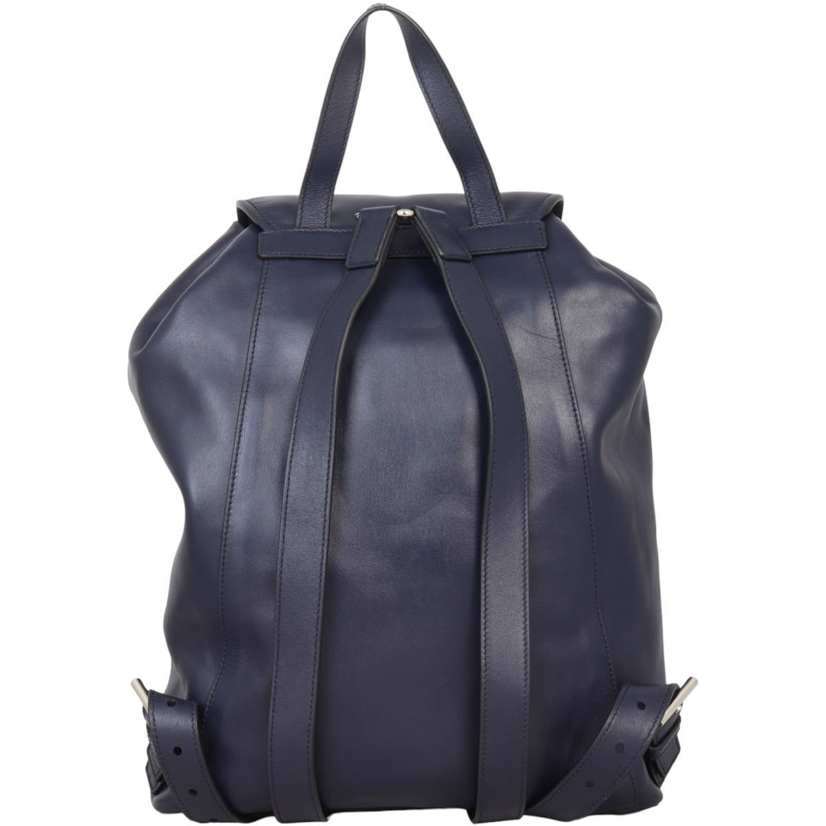 Prada Soft Calf Zip Pocket Backpack Handbag