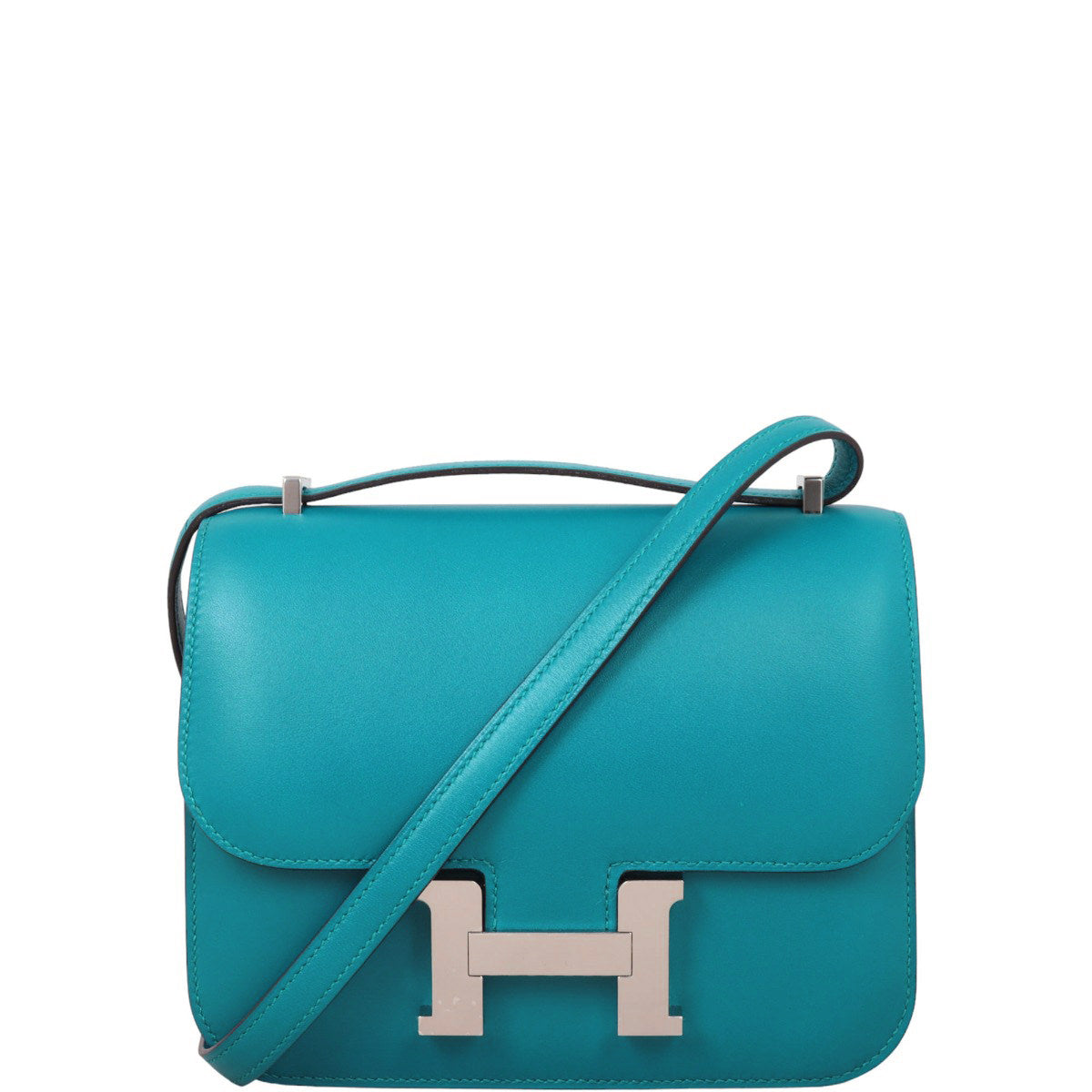 Hermes Constance Veau Tadelakt Crossbody Bag