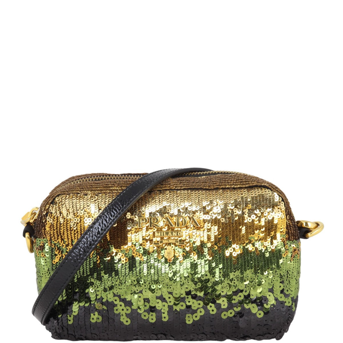 Prada Camera Bag Sequins Mini Travel Bag