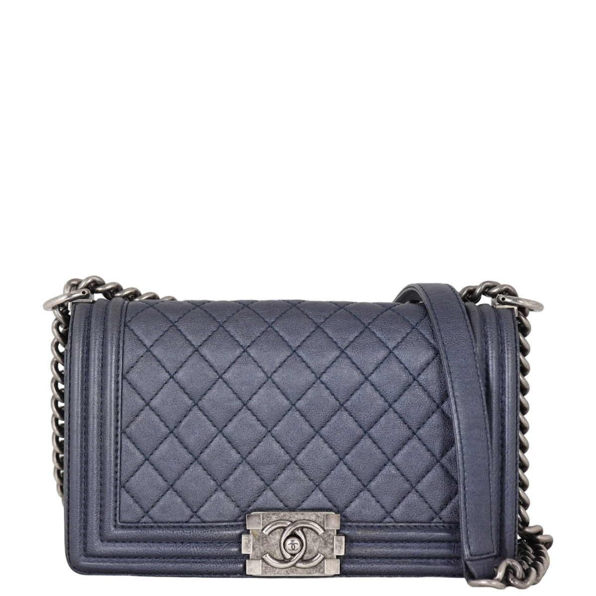 Chanel Boy Old 18 Series Handbag Medium