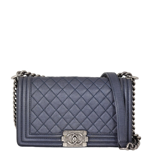 Chanel Boy Old 18 Series Handbag Medium
