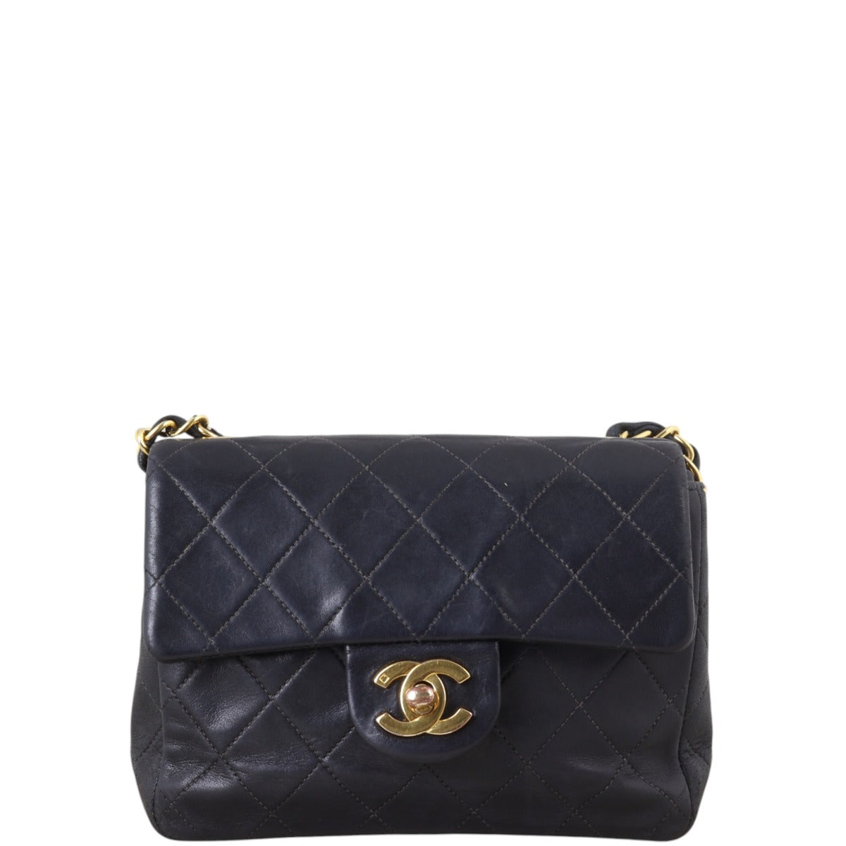 Chanel Classic Square Handbag Black Mini Crossbody Bag